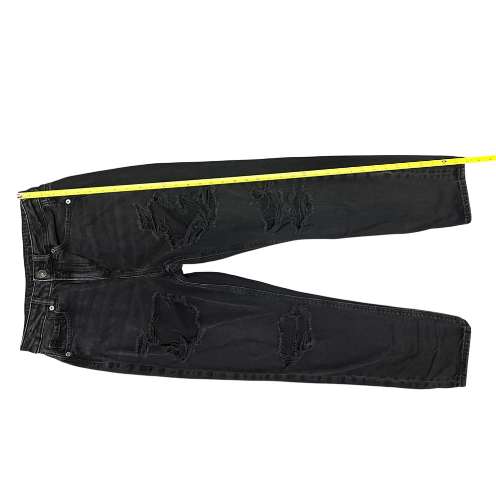 American Eagle 90s Boyfriend Ripped Black Jeans - image 6